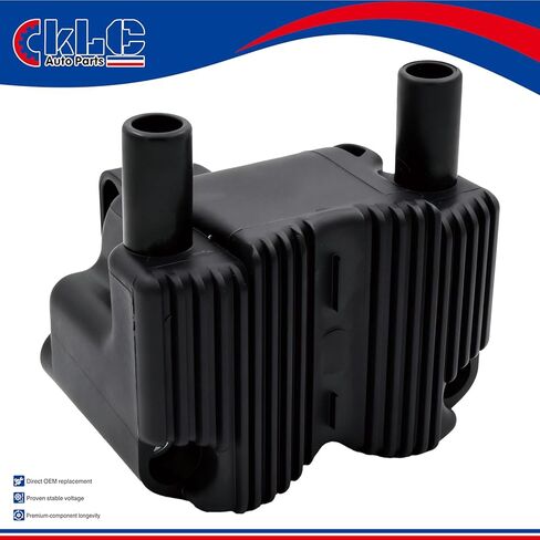 استبدال ملف إشعال النار الفردي KLC 31743-01 210538 مناسب لـ Harley Davidson Softail Touring Dyna Delphi FI 2001-2006 Fat Boy Heritage Classic Road King Electra Glide Deuce Low Rider in Kuwait