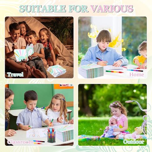 TaoBary 25 Set DIY Painting Coloring Book Bulk Art Therapy Theme Craft Crayon Draw Beautiful Coloring Book for Adult Women Men Relaxation, Reducing Anxiety, Mindfulness, Stress Relief in Kuwait