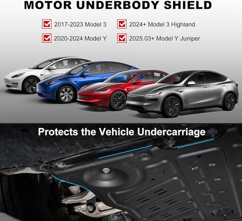 Aluminum Alloy Underbody Protection Cover for Model Y/Y Juniper & Model 3/3 Highland Skid Plate Overlanding & Ultra Protection Splash Shield Cover Under Engine Guard Cover Aluminum in Saudi Arabia