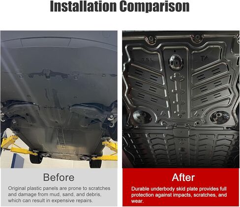 Aluminum Alloy Underbody Protection Cover for Model Y/Y Juniper & Model 3/3 Highland Skid Plate Overlanding & Ultra Protection Splash Shield Cover Under Engine Guard Cover Aluminum in Saudi Arabia