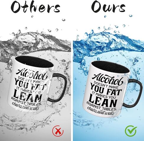 Alcohol Quotes 12 PCS UV DTF Cup Wrap Stickers,Rub on Transfers for 16oz Tumblers Glass Cans for Laptops Journals in Saudi Arabia