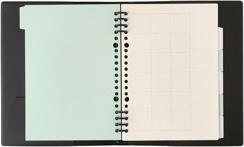NOLTY kukuru A5 Paper Index Sheets, 6-Tab Divider, Green, NTK1222 in Saudi Arabia