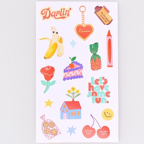 ban.do Sticker Book with Over 700 Assorted Stickers and 35 Sheets with Fun/Colorful/Aesthetic Pack for Scrapbooking Planners or Junk Journals, Issue 12 in Kuwait