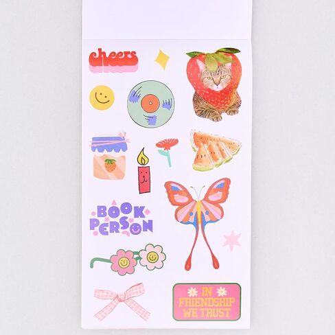ban.do Sticker Book with Over 700 Assorted Stickers and 35 Sheets with Fun/Colorful/Aesthetic Pack for Scrapbooking Planners or Junk Journals, Issue 12 in Kuwait