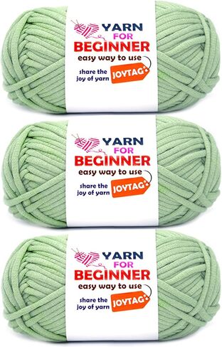 3 Pack Beginners Crochet Yarn Light Brown+Brown+Coffee Cotton Crochet Yarn for Crocheting Knitting Beginners with Easy-to-See Stitches Cotton-Nylon Blend Crochet Yarn for Beginners Crochet Kit(3x50g) in Saudi Arabia