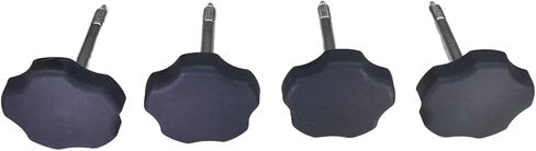 4 PCS Soft Top Window Frame Knob Door Surround Knob with Pin Compatible with Jeep Wrangler TJ 1997 to 2006 in Kuwait