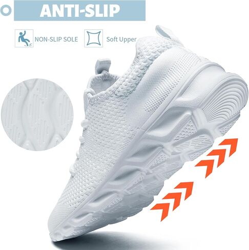 Womens Mens Running Shoes Tennis Sneakers Gym Slip on Unisex Shoes Athletic Workout Walking Shoes in Saudi Arabia