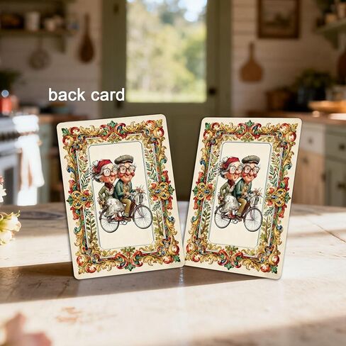 Playing Cards, Poker Card, 54 Unique Exquisite Illustrations, Non-Slip Texture Design, Perfect in Kuwait
