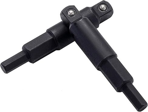 HVAC Hex Key Adapters (4-Piece Set) - 1/4" Square to 3/16" & 5/16" Hex in Saudi Arabia