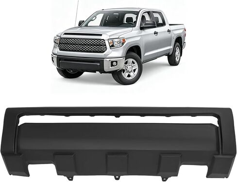 ALMULOO Front Bumper Cover Compatible with 2014 2015 2016 2017 2018 2019 2020 2021 Toyota Tundra Replacement for 539110C050 TO1000404 Black in Kuwait