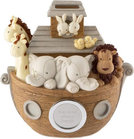Noah’s Ark Resin Bank (Free Customization) - Things Remembered in Saudi Arabia