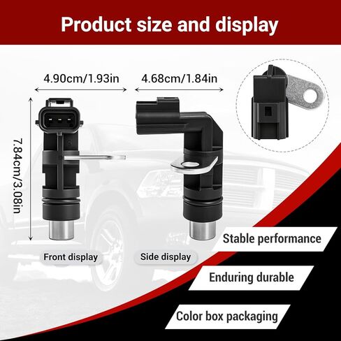 56044180AC Crankshaft Position Sensor Compatible with Dodge Dakota 2006-2010 Commander Grand Cherokee Liberty 2011-2012 Ram 1500 2006-2009 Mitsubishi Raider Replace 917-773 by LOKFASISHA in Saudi Arabia