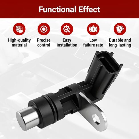 56044180AC Crankshaft Position Sensor Compatible with Dodge Dakota 2006-2010 Commander Grand Cherokee Liberty 2011-2012 Ram 1500 2006-2009 Mitsubishi Raider Replace 917-773 by LOKFASISHA in Saudi Arabia