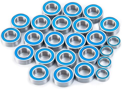 RC Car Toys Parts for Tamiya for Super Clodbuster Bullhead 24PCS Rubber Sealed Bearing Kit Remote Control Car Crawler Parts in Kuwait