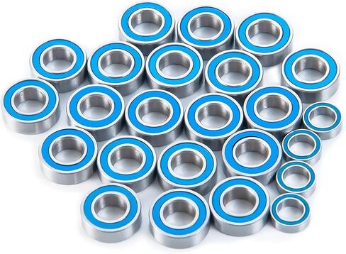 RC Car Toys Parts for Tamiya for Super Clodbuster Bullhead 24PCS Rubber Sealed Bearing Kit Remote Control Car Crawler Parts in Kuwait