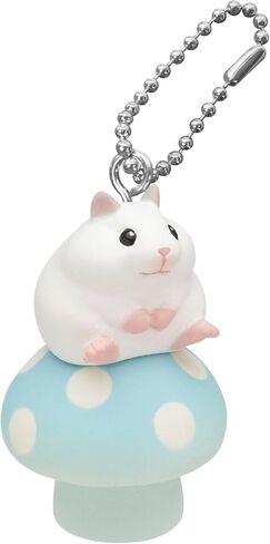 Kitan Club Hamster on Mushroom Collectible Charm Blind Box – Authentic Japanese Capsule Figure (1 of 6 Designs, for Ages 15+, Not a Toy) in Saudi Arabia