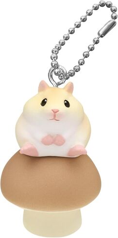 Kitan Club Hamster on Mushroom Collectible Charm Blind Box – Authentic Japanese Capsule Figure (1 of 6 Designs, for Ages 15+, Not a Toy) in Saudi Arabia