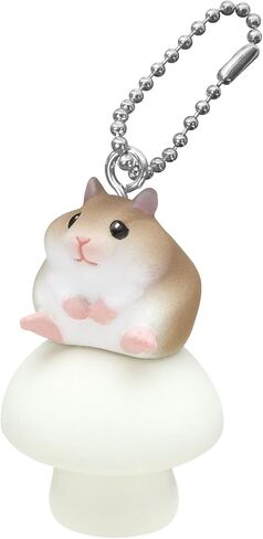 Kitan Club Hamster on Mushroom Collectible Charm Blind Box – Authentic Japanese Capsule Figure (1 of 6 Designs, for Ages 15+, Not a Toy) in Saudi Arabia