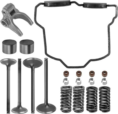Caltric Cylinder Valve Camshaft Exhaust Rocker Arm Gasket Caltric Stators Compatible with Honda CRF250R 2004 2005 2006 in Kuwait