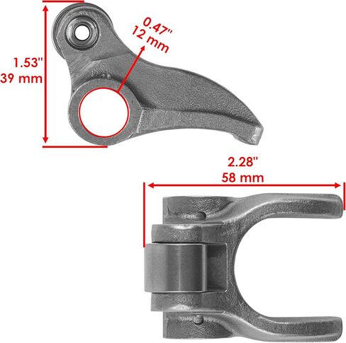 Caltric Cylinder Valve Camshaft Exhaust Rocker Arm Gasket Caltric Stators Compatible with Honda CRF250R 2004 2005 2006 in Kuwait