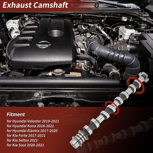 Motoforti No.24200-2E074 عمود الحدبات العادم لشركة هيونداي إلنترا 2017-2020 عمود الحدبات صمام العادم لكيا فورتي 2017-2021 رقم 24200-2E084 in Kuwait
