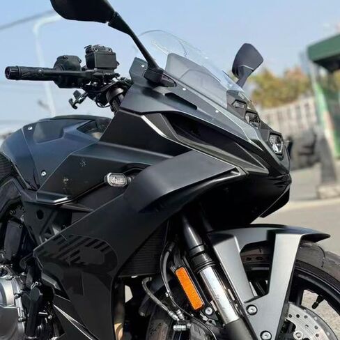 ل GSX-8R gsx8r 2026 2025 2024 اكسسوارات دراجة نارية ثابتة الجناح الجانب المخربون أجنحة تحلق انسيابية هوائية سكاكين الرياح ديكورات in Kuwait