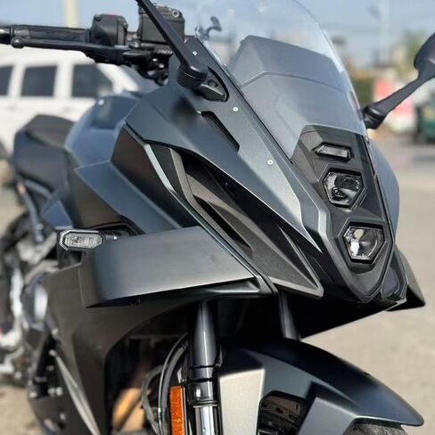 ل GSX-8R gsx8r 2026 2025 2024 اكسسوارات دراجة نارية ثابتة الجناح الجانب المخربون أجنحة تحلق انسيابية هوائية سكاكين الرياح ديكورات in Kuwait