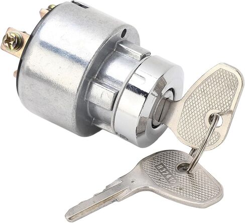 JTLB Tractor Ignition Switch with Key Aluminum Alloy Fireproof High Temperature Replacement for Kubota Tractors M4030 M4700 G3200 G4200 G5200H in Kuwait