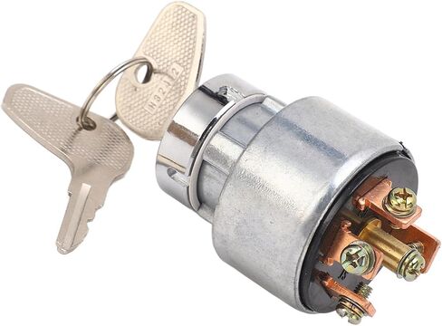 JTLB Tractor Ignition Switch with Key Aluminum Alloy Fireproof High Temperature Replacement for Kubota Tractors M4030 M4700 G3200 G4200 G5200H in Kuwait