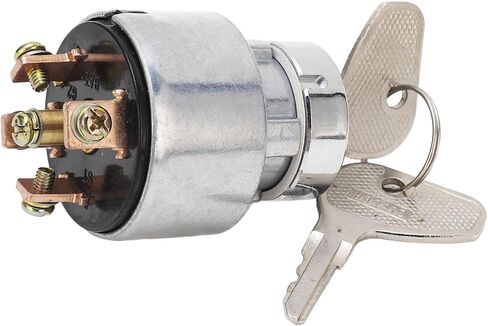 JTLB Tractor Ignition Switch with Key Aluminum Alloy Fireproof High Temperature Replacement for Kubota Tractors M4030 M4700 G3200 G4200 G5200H in Kuwait