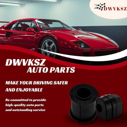 1x Front To Frame Suspension Sway Bar Bushing Kit Replaces# K90399, IK90399 for Ford Mustang 3.3L 1965 1966 1967 1968 1969 1970, for Mustang 5.0L 1968 1969 1970 1971 1972 1973 in Kuwait