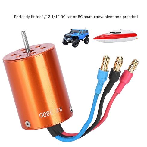 3800KV Brushless Motor, Metal 2838 RC Motor Accessory Fit for 1/12 & 1/14 RC Boats, 2.3mm Shaft in Saudi Arabia
