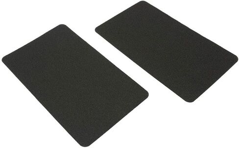 أغطية ملصقات التحذير SR1 USA C7 Corvette Sun Visor - طبقة خارجية لملصقات داخلية محبوكة باللون الأسود لسيارة Corvette Stingray 2014-2019، Z06 & Grand Sport (زوج) in Kuwait