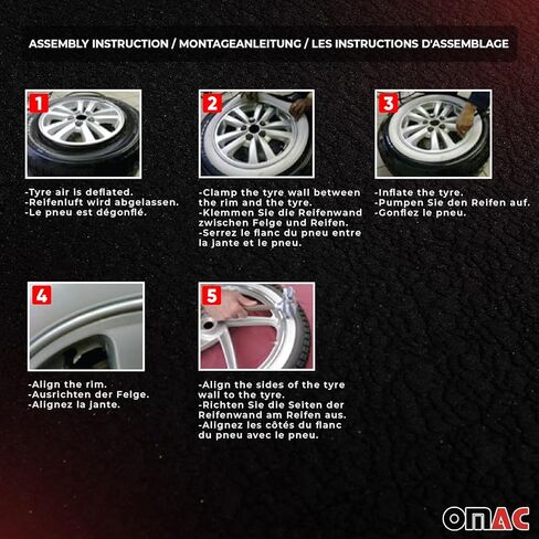OMAC 4x إطار حائط أبيض مقاس 16 بوصة مجموعة حائط جانبية in Kuwait