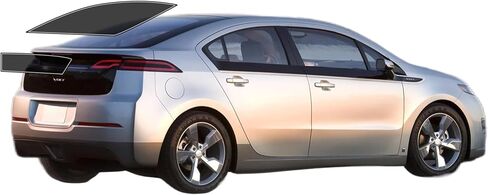 AUTOTEK Precut Windows Tint Film All Sides Cars Sun Blocking Protection Privacy Anti Shatter Glass 2 Ply Film 35% Tint Shade kit for Chevrolet Volt 2011-2015 in Saudi Arabia