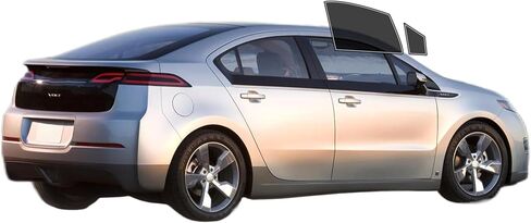 AUTOTEK Precut Windows Tint Film All Sides Cars Sun Blocking Protection Privacy Anti Shatter Glass 2 Ply Film 35% Tint Shade kit for Chevrolet Volt 2011-2015 in Saudi Arabia