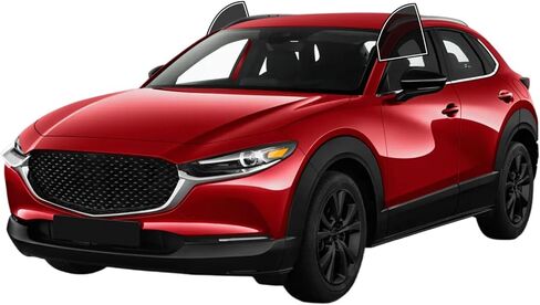 طبقة تظليل نافذة مسبقة القطع من AUTOTEK لسيارة Mazda CX30 2020-2026 نافذة الصف الأمامي 20% VLT 2Ply مضادة للكسر، كتلة من الأشعة فوق البنفسجية، حماية الخصوصية، سهلة التركيب، لا حاجة للتشذيب، تقليل الحرارة والوهج in Saudi Arabia
