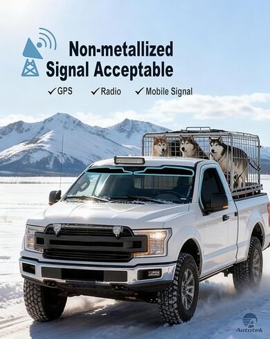 مجموعة تظليل النوافذ مسبقة القطع من AUTOTEK لسيارة Ford F150 2015-2020، 20% صبغات نافذة VLT و5% شريط شمسي للزجاج الأمامي VLT، غشاء نافذة مضاد للوهج يحجب الشمس للقيادة الطويلة، ملحقات مظلات السيارات in Kuwait