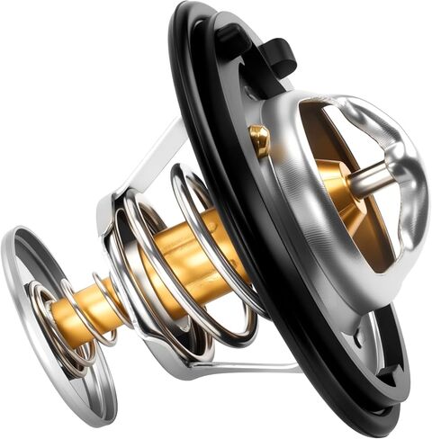 منظم الحرارة يناسب Honda Civic، Accord، CRV، Odyssey، HR-V، Insight، Prelude، CRX، CRZ، City، منظم حرارة مبرد المحرك لـ Acura Integra، ILX، CL، EL، Legend Replace 19301-PAA-306، 19301-PLC-315 in Kuwait