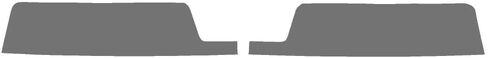 The Tint Effect Precut Window Tint Kit Compatible with Toyota 4Runner (2010-2024) (Front Door Window precuts in 30%) Automotive Film in Kuwait