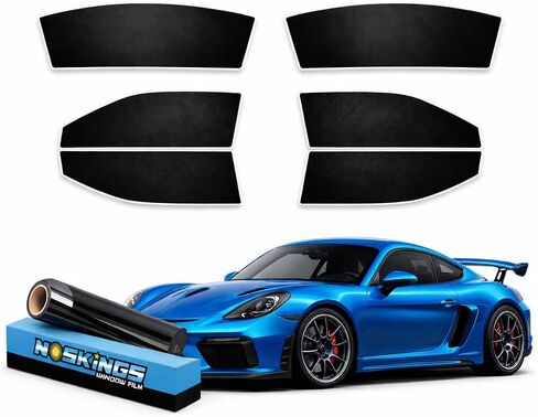 NOSKINGS Precut Nano Ceramic Window Tint Kit for Car Truck SUV,Custom Fit–Blocks 99% UV & Up to 93% IR,DIY 5% to 75% (Classic IR90, 2Dr Coupe/4Dr Sedan–Kit All Sides+Rear Wind.) in Saudi Arabia