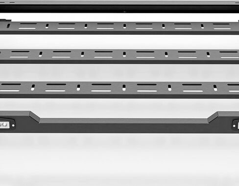 Roof Rack Cargo Basket with LED Light Bars Compatible for 2007-2026 Jeep Wrangler JK JL Unlimited & Gladiator JT 2/4 Door Hardtop, JKU JLU Luggage Rooftop Storage Holder Cargo Carrier in Kuwait