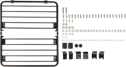 Paramount 81-10802 Flat Roof Rack (2 Door/4 Door) Fits 07-18 Jeep Wrangler JK in Saudi Arabia