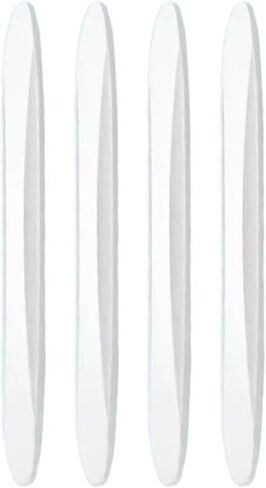 12 Pack Invisible Car Door Edge Guards Rubber Clear Adhesive Door Edge Protector Anti-Scratch Trim Guard for Door Ding Prevention Bumper Body Protecting Painted Surface in Crowded Parking Lot in Kuwait
