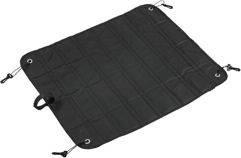 Bumper Protector for Car, 32" x 25" Cargo Mat with Fix Straps, Heavy Duty Trunk Guard, Waterproof Oxford Pad for SUV/Truck/Sedan, Universal for Dogs/Wheelchair/Luggage in Saudi Arabia
