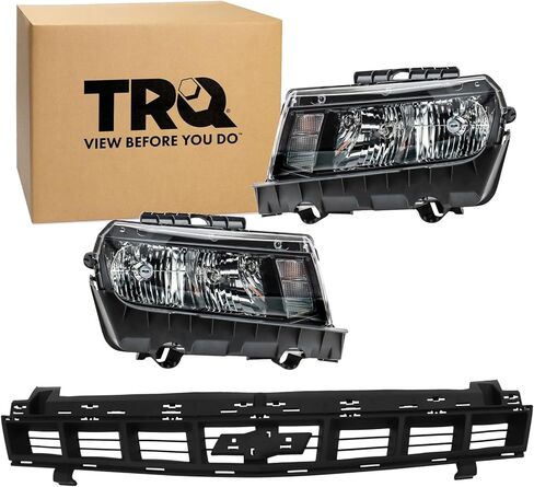 طقم إضاءة TRQ GM1200695 GM2502391 GM2503391 متوافق مع 2014-2015 شيفروليه كامارو in Kuwait