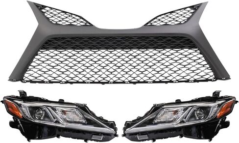 TRQ Lighting Kit TO1036196 TO2502277 TO2503277 Compatible with 2019-2020 Toyota Camry in Kuwait