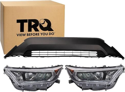 طقم إضاءة TRQ TO1036209 TO2518201 TO2519201 متوافق مع 2019-2021 Toyota RAV4 in Kuwait