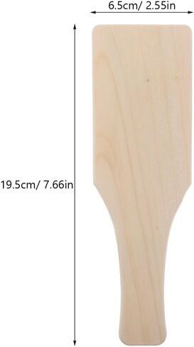 5PCS Clay Paddle Wooden Mud Sculpture Flat Board Pad Wooden Clay Sculpting Carving Dough Modeling Tools Ceramic Tools for DIY Craft Smoothing in Kuwait
