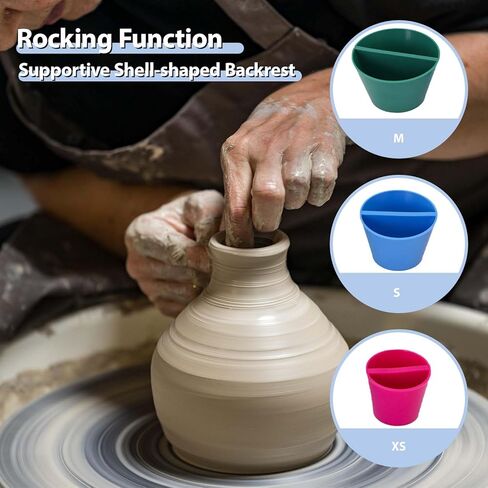 3PCS FRIVASTIC Clay Molds, Multiple Sizes Ceramic Clay Pottery Molds, Rim Cone Shaper for Pottery and Ceramics, Rim Cone Potterys Trimming Tools, DIY Potterys and Painting Crafts in Saudi Arabia